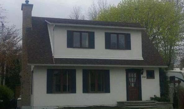Pose de stucco Terrebonne